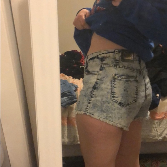 Acid wash high waisted jeans - Picture 4 of 4